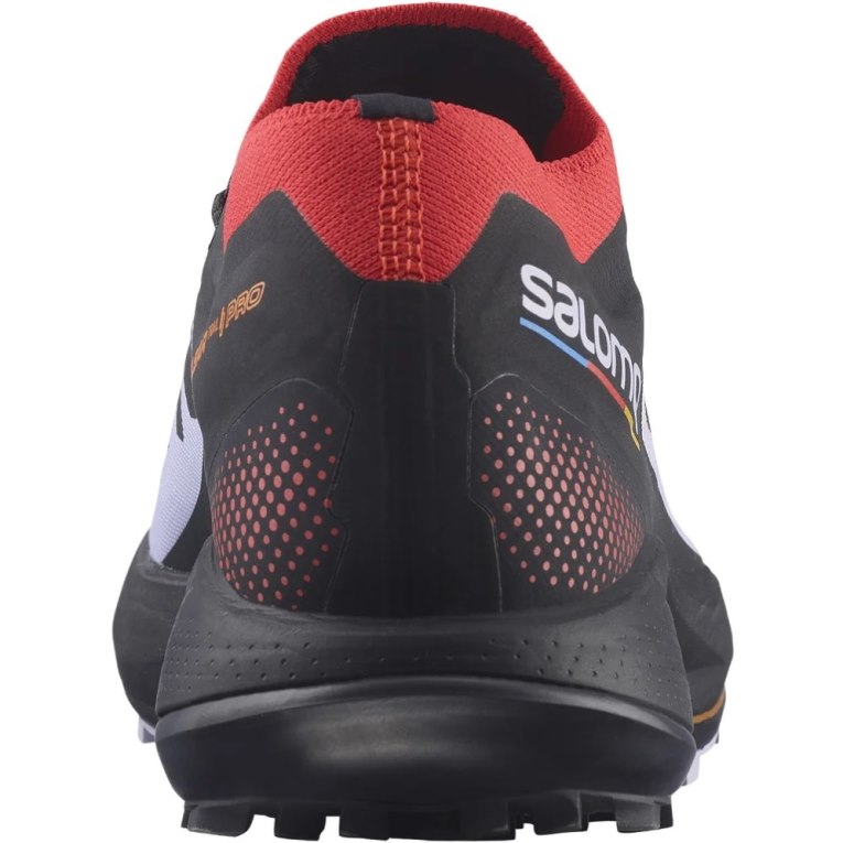 Tenis Para Trail Running Salomon Pulsar Pro Hombre Negros Rojos Lavanda | MX COER952